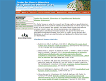 Tablet Screenshot of gcbcenter.kennedykrieger.org
