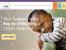 Tablet Screenshot of helpkids.kennedykrieger.org